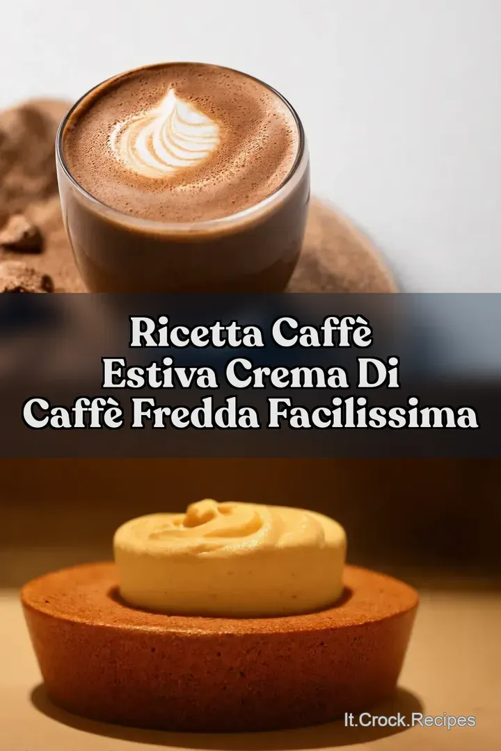 Ricetta Caff&egrave; Estiva Crema di Caff&egrave; Fredda Facilissima