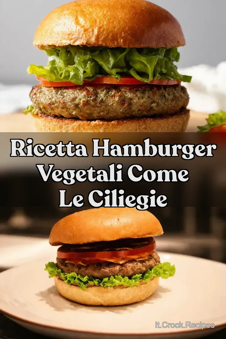 Ricetta Hamburger Vegetali Come le ciliegie
