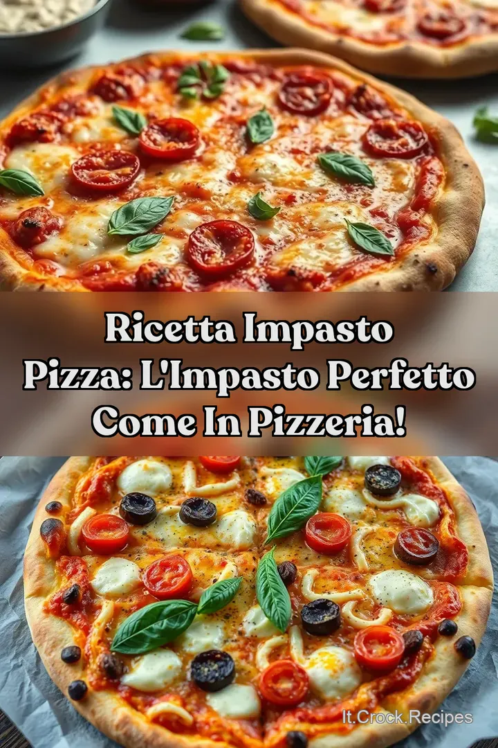 Ricetta Impasto Pizza: L Impasto Perfetto Come in Pizzeria!