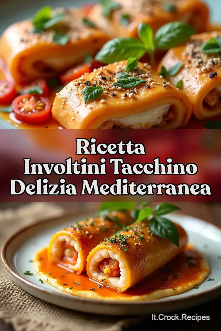 Ricetta Involtini Tacchino Delizia Mediterranea