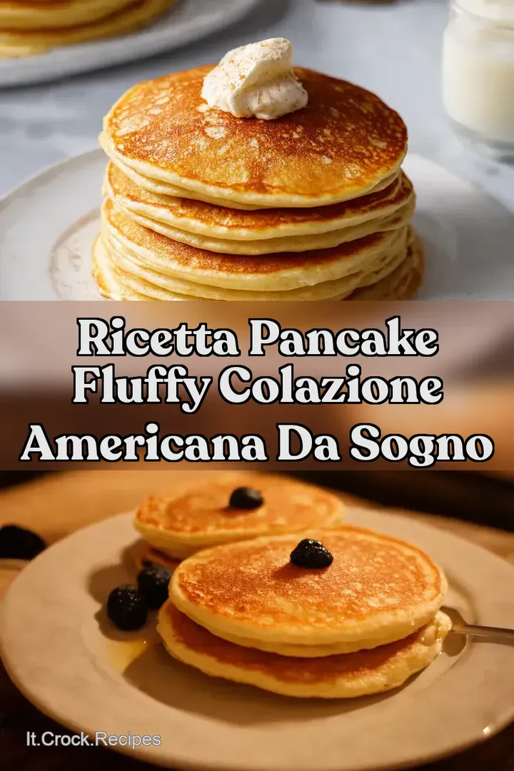 Ricetta Pancake Fluffy Colazione Americana da Sogno