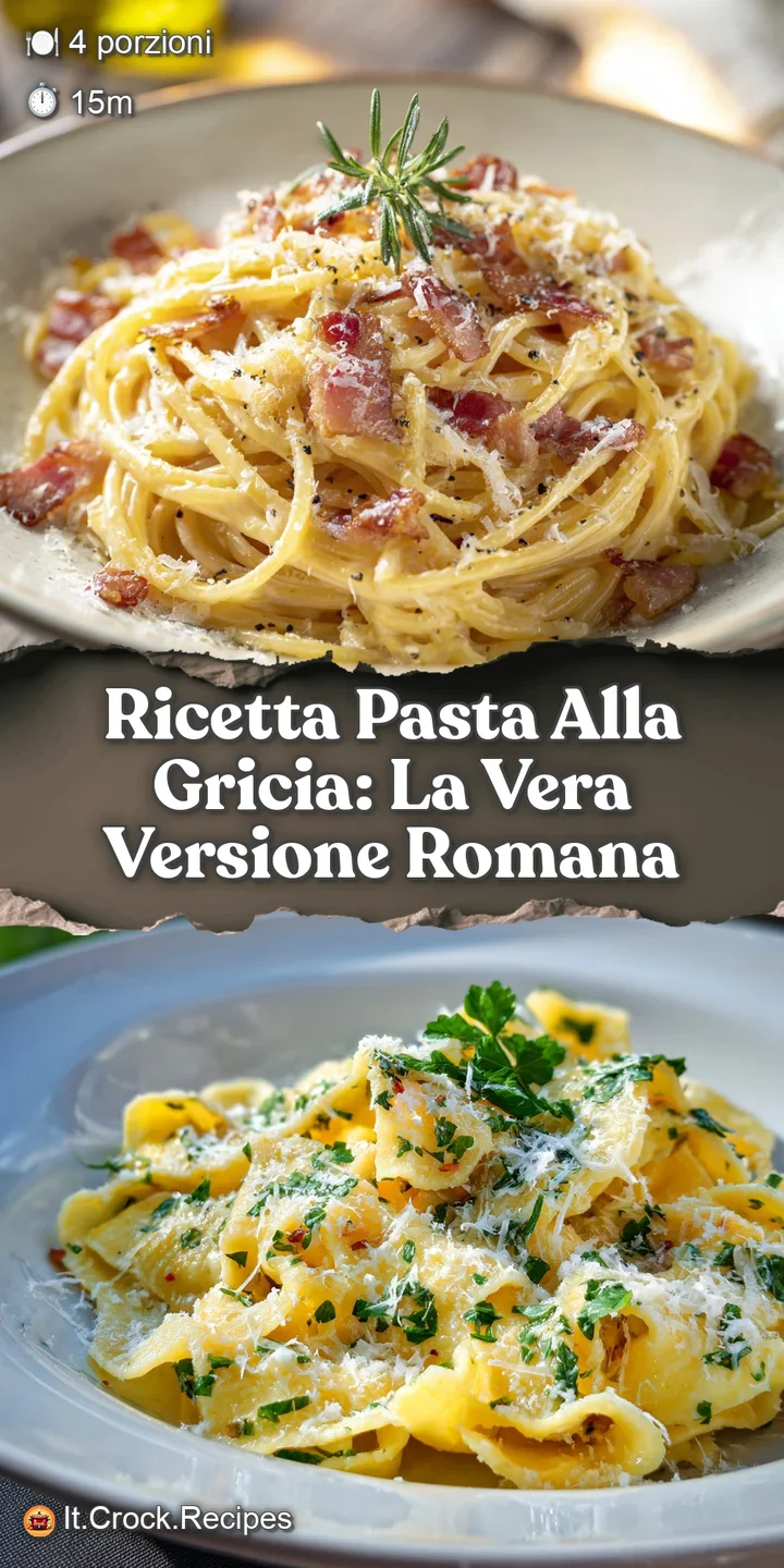 Close-up reveals al dente pasta, glistening with pecorino and rendered guanciale fat, flecked with cracked black pepper.