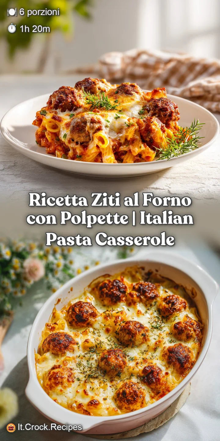 Close-up of bubbling baked ziti, showcasing the textures of the browned cheese, vibrant tomato sauce, and dollops of ricotta.