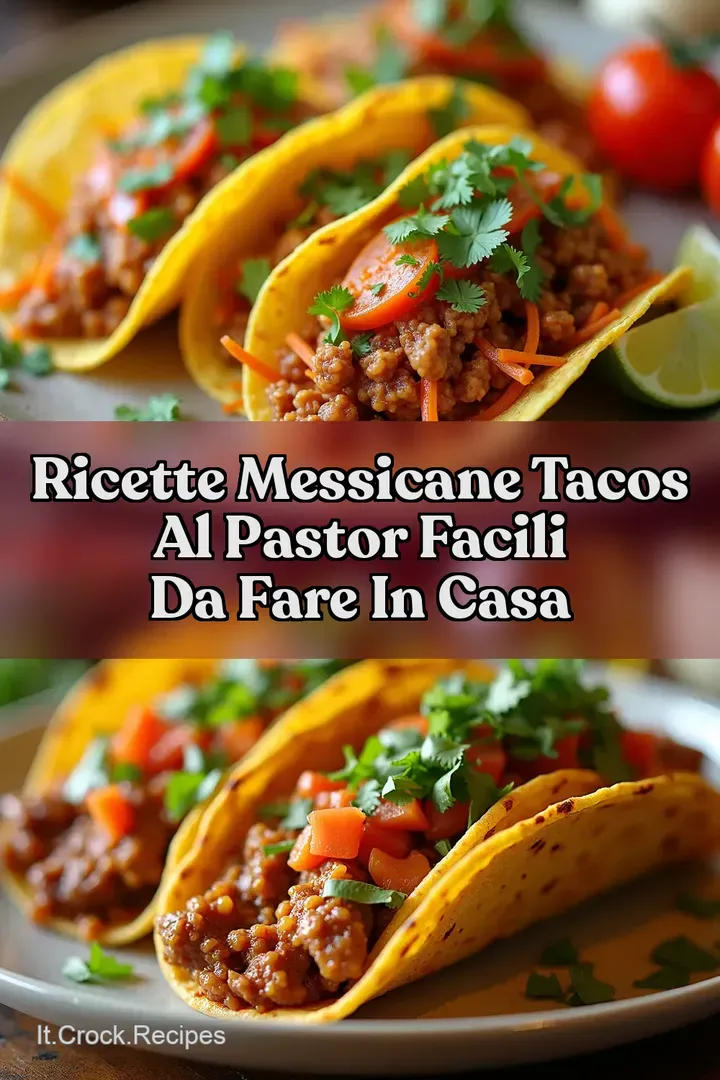 Ricette Messicane Tacos al Pastor Facili da Fare in Casa