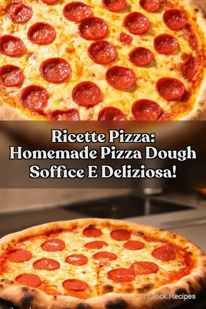 Ricette Pizza: Homemade Pizza Dough Soffice e Deliziosa!