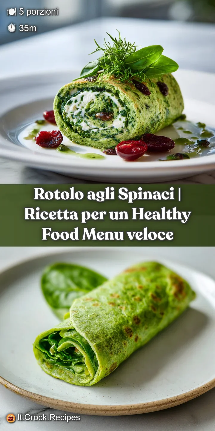 Close-up of a warm, creamy spinach rotolo, showing fluffy dough and smooth, rich filling.