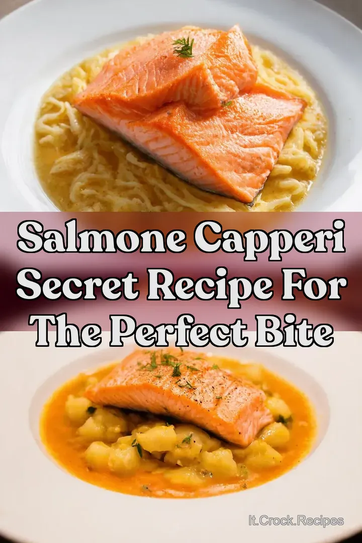 Salmone Capperi Secret Recipe for the Perfect Bite