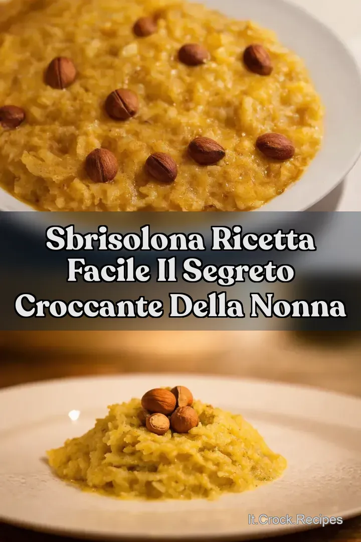 Sbrisolona Ricetta Facile Il Segreto Croccante della Nonna