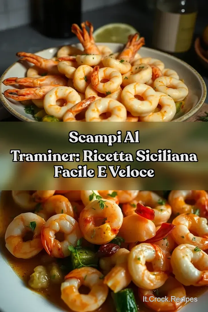 Scampi al Traminer: Ricetta Siciliana Facile e Veloce