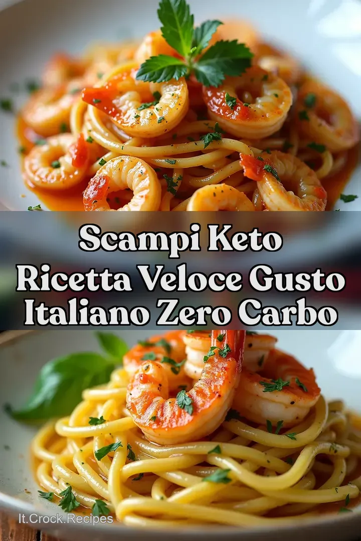 Scampi Keto Ricetta Veloce Gusto Italiano Zero Carbo