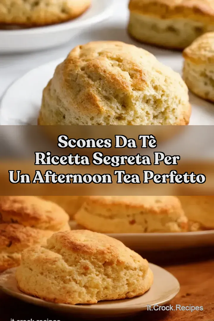 Scones da T&egrave; Ricetta Segreta per un Afternoon Tea Perfetto