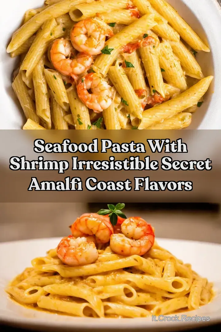 Seafood Pasta with Shrimp Irresistible Secret Amalfi Coast flavors