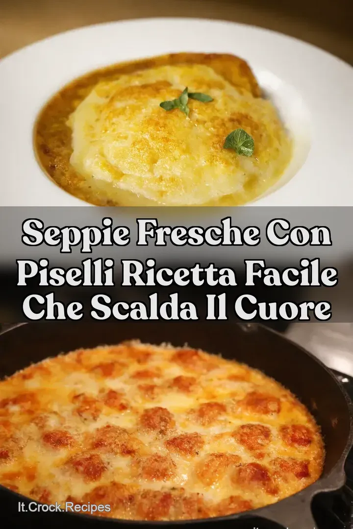 Seppie Fresche con Piselli Ricetta Facile che Scalda il Cuore