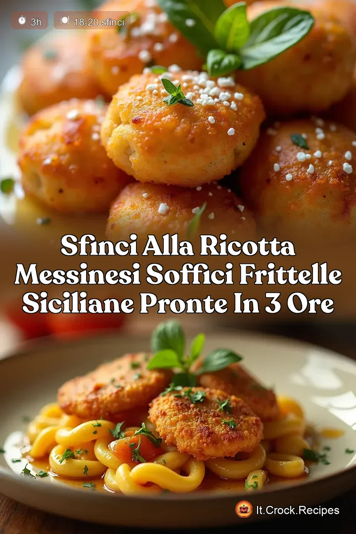 Sfinci alla Ricotta Messinesi Soffici Frittelle Siciliane Pronte in 3 Ore