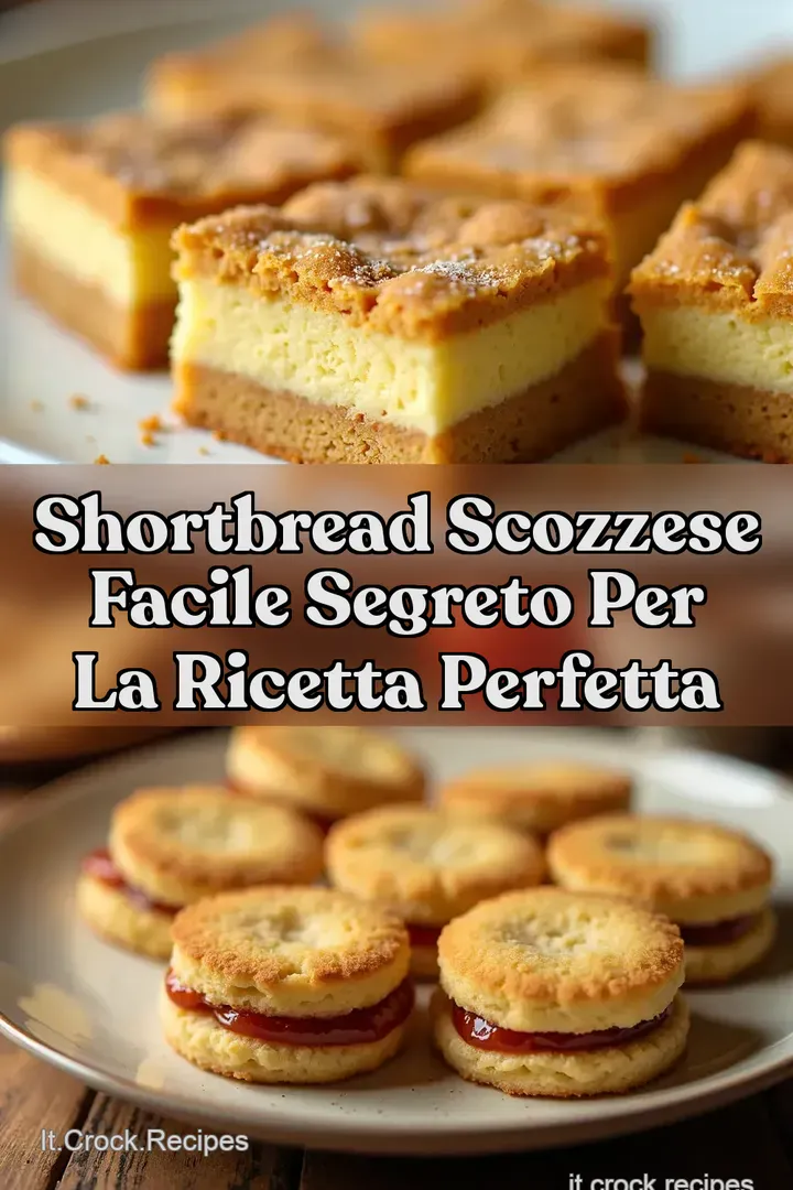 Shortbread Scozzese Facile Segreto per la Ricetta Perfetta