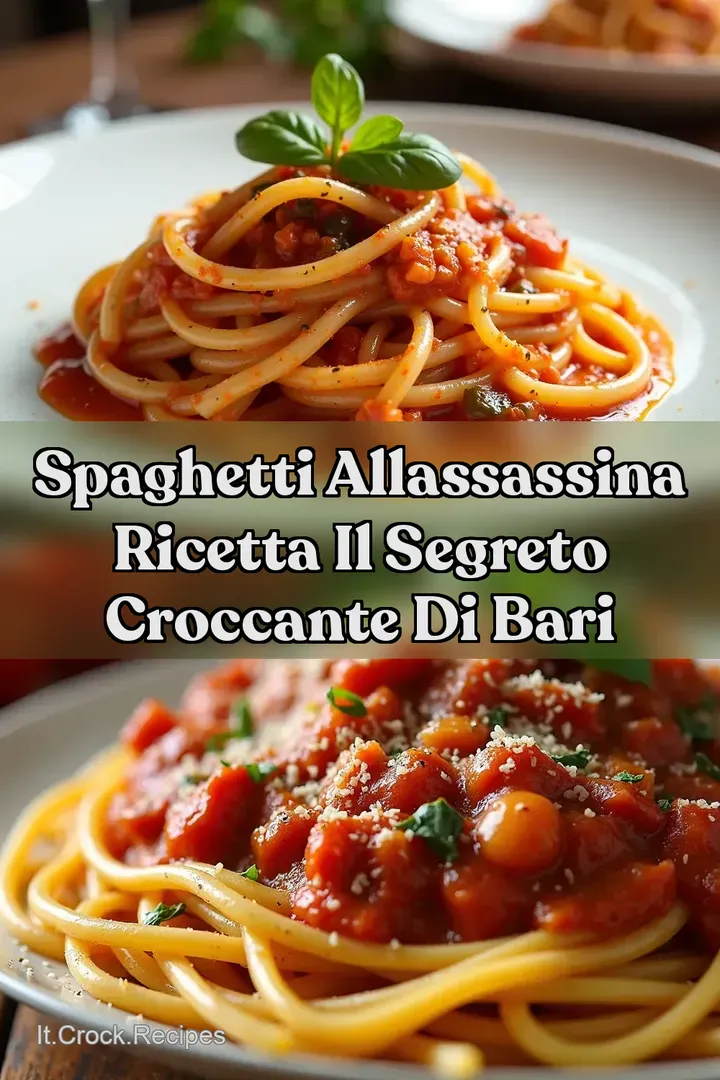 Spaghetti allAssassina Ricetta Il Segreto Croccante di Bari