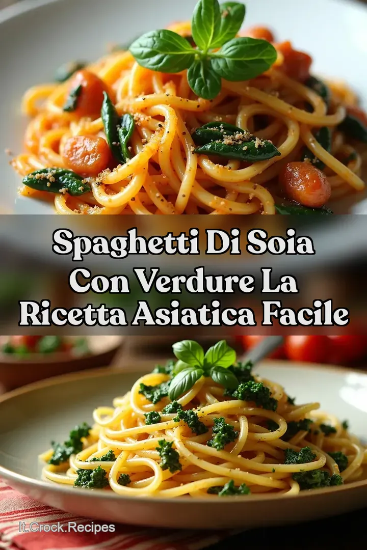 Spaghetti di Soia con Verdure La Ricetta Asiatica Facile