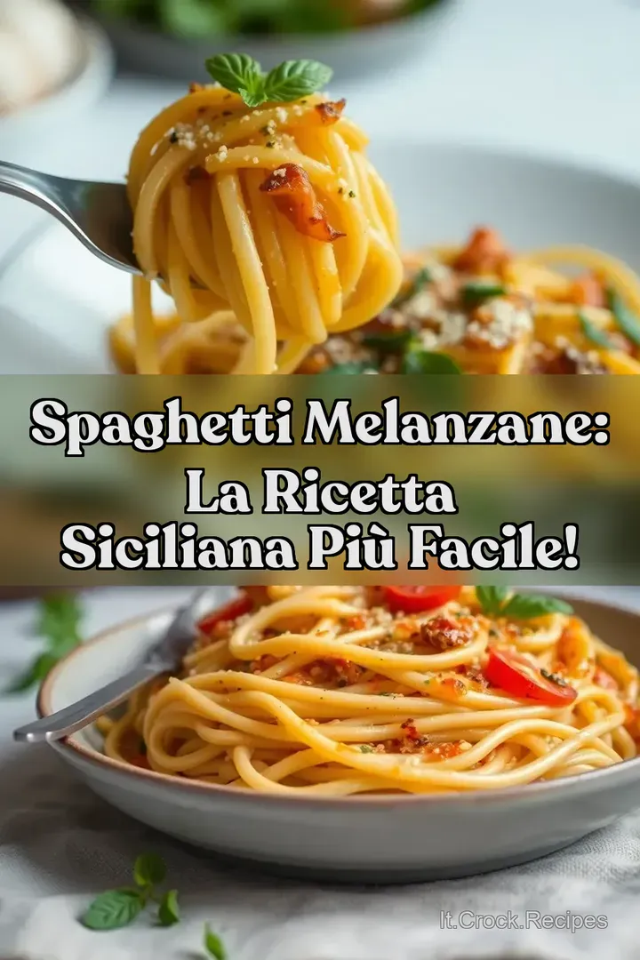 Spaghetti Melanzane: La Ricetta Siciliana Pi&ugrave; Facile!