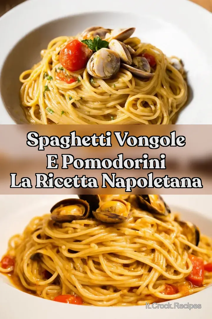 Spaghetti Vongole e Pomodorini La Ricetta Napoletana