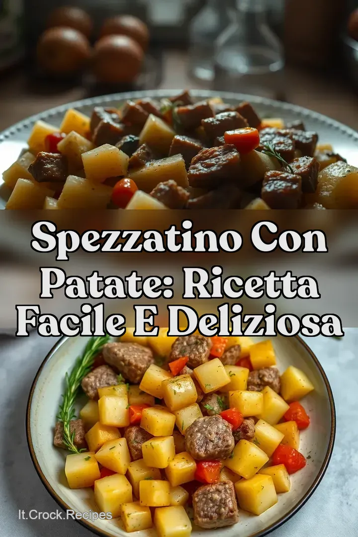 Spezzatino con Patate: Ricetta Facile e Deliziosa