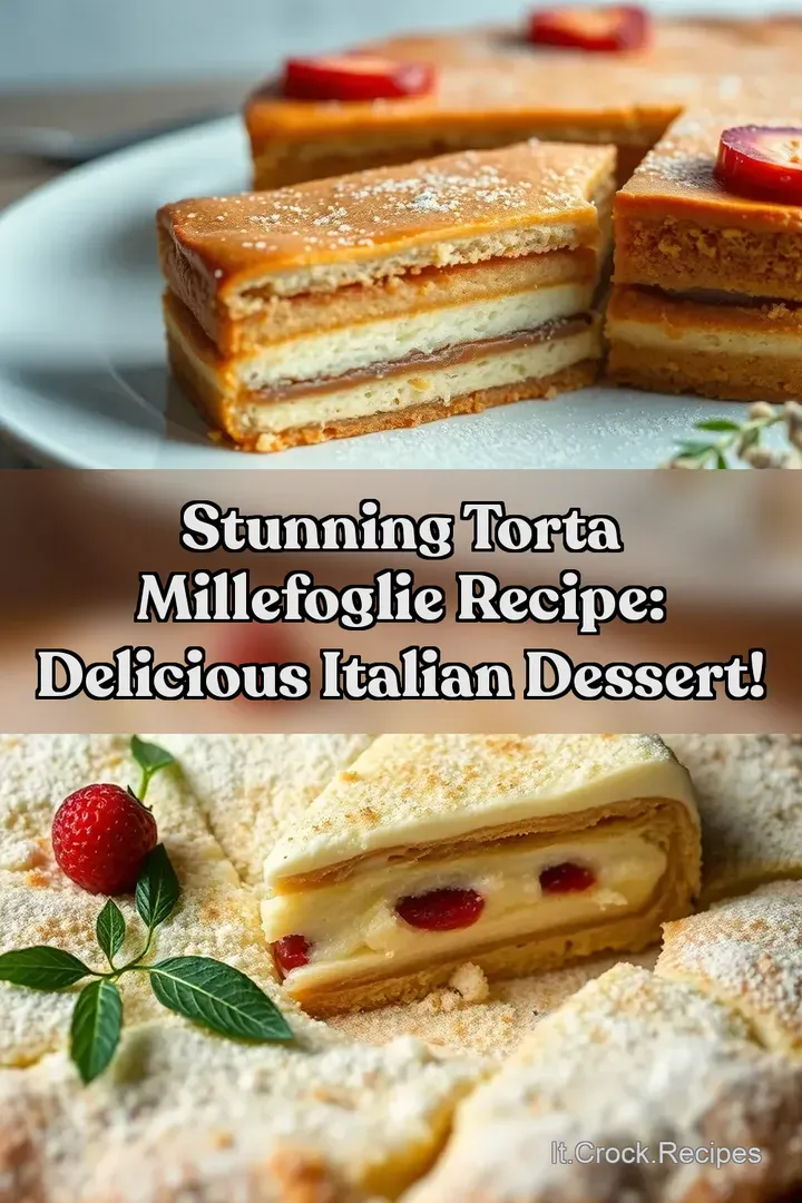 Stunning Torta Millefoglie Recipe: Delicious Italian Dessert!