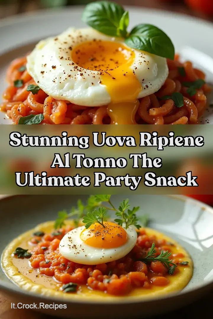 Stunning Uova Ripiene al Tonno The Ultimate Party Snack