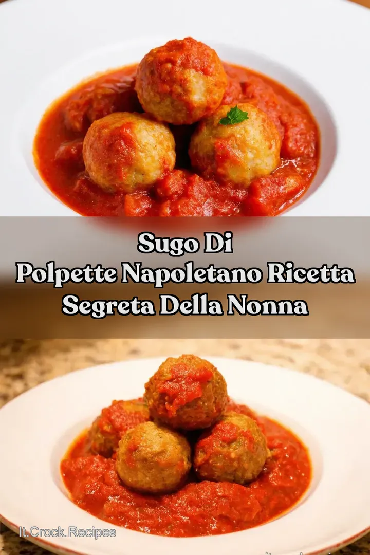 Sugo di Polpette Napoletano Ricetta Segreta della Nonna