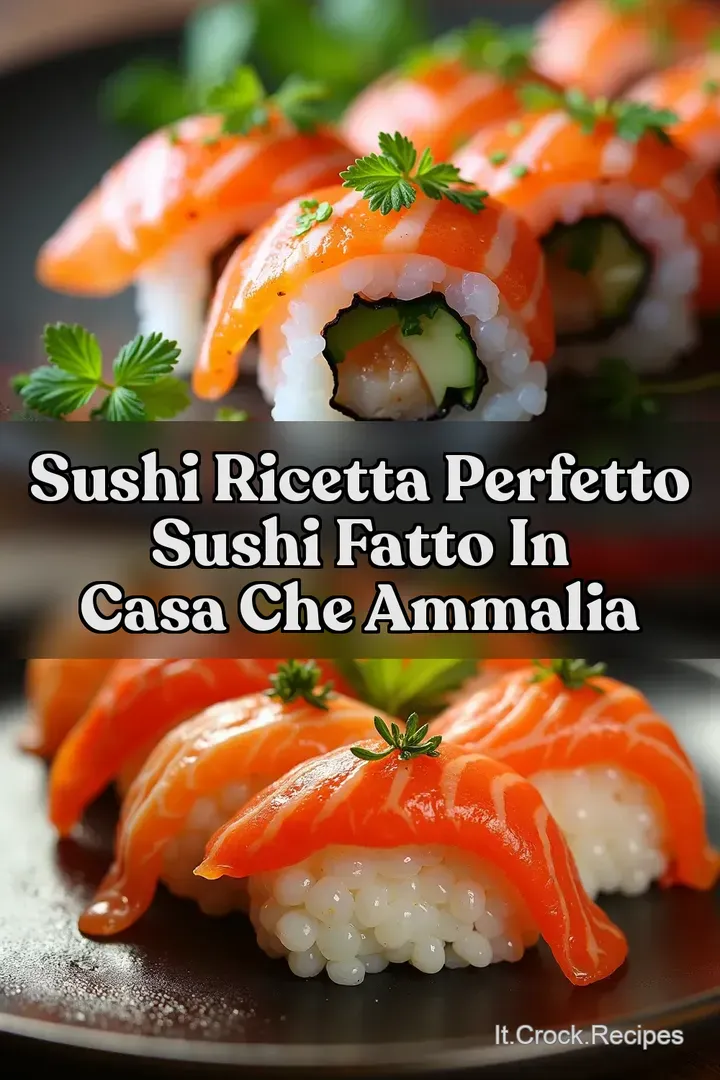 Sushi Ricetta Perfetto Sushi Fatto in Casa Che Ammalia