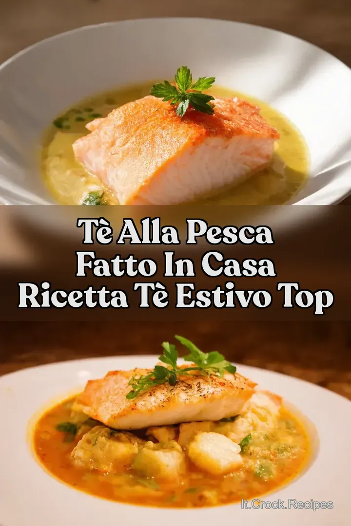 T&egrave; alla Pesca Fatto in Casa Ricetta T&egrave; Estivo TOP