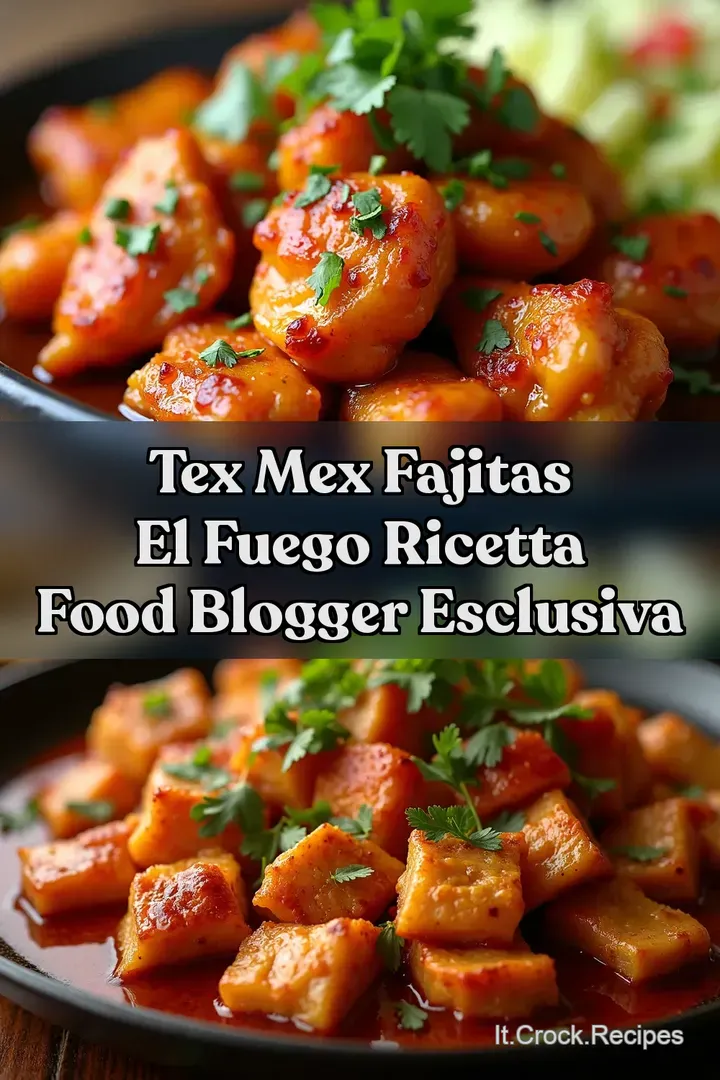 Tex Mex Fajitas El Fuego Ricetta Food Blogger Esclusiva