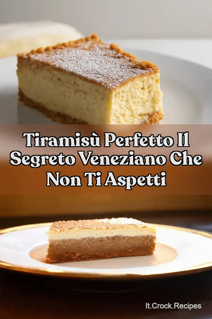 Tiramis&ugrave; Perfetto Il Segreto Veneziano Che Non Ti Aspetti