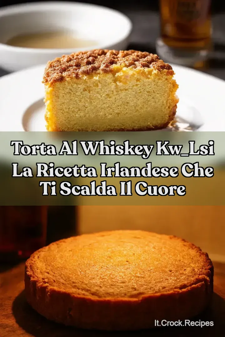 Torta al Whiskey kw_lsi La Ricetta Irlandese che ti Scalda il Cuore