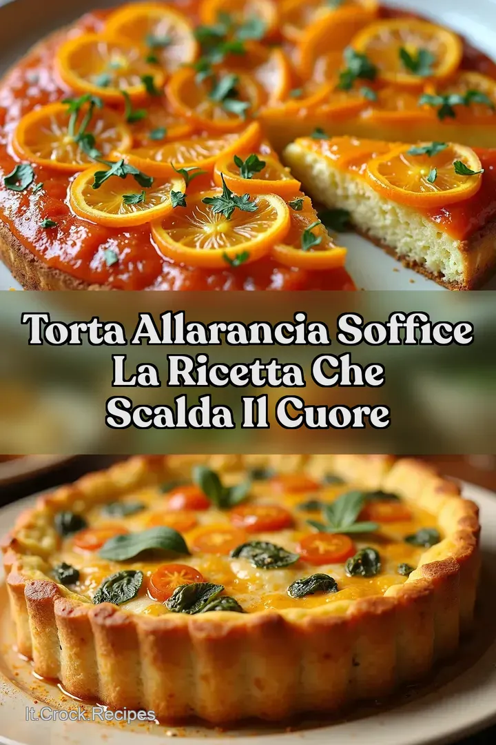 Torta allArancia Soffice La Ricetta che Scalda il Cuore