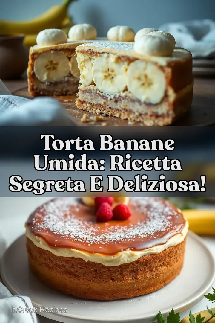Torta Banane Umida: Ricetta Segreta e Deliziosa!