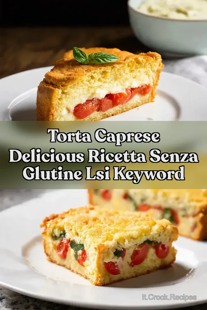 Torta Caprese Delicious Ricetta Senza Glutine LSI keyword