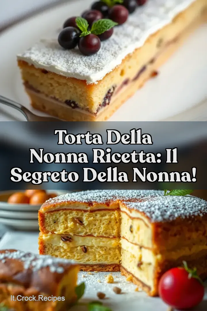 Torta Della Nonna Ricetta: Il Segreto della Nonna!