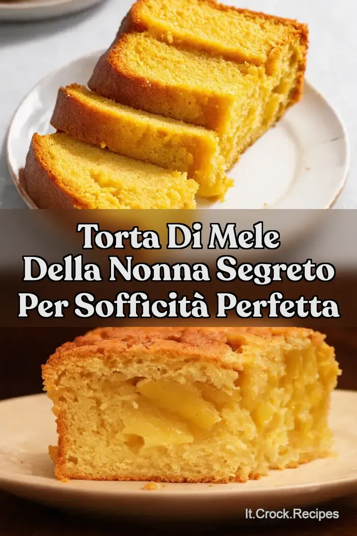 Torta di Mele della Nonna Segreto per Sofficit&agrave; Perfetta