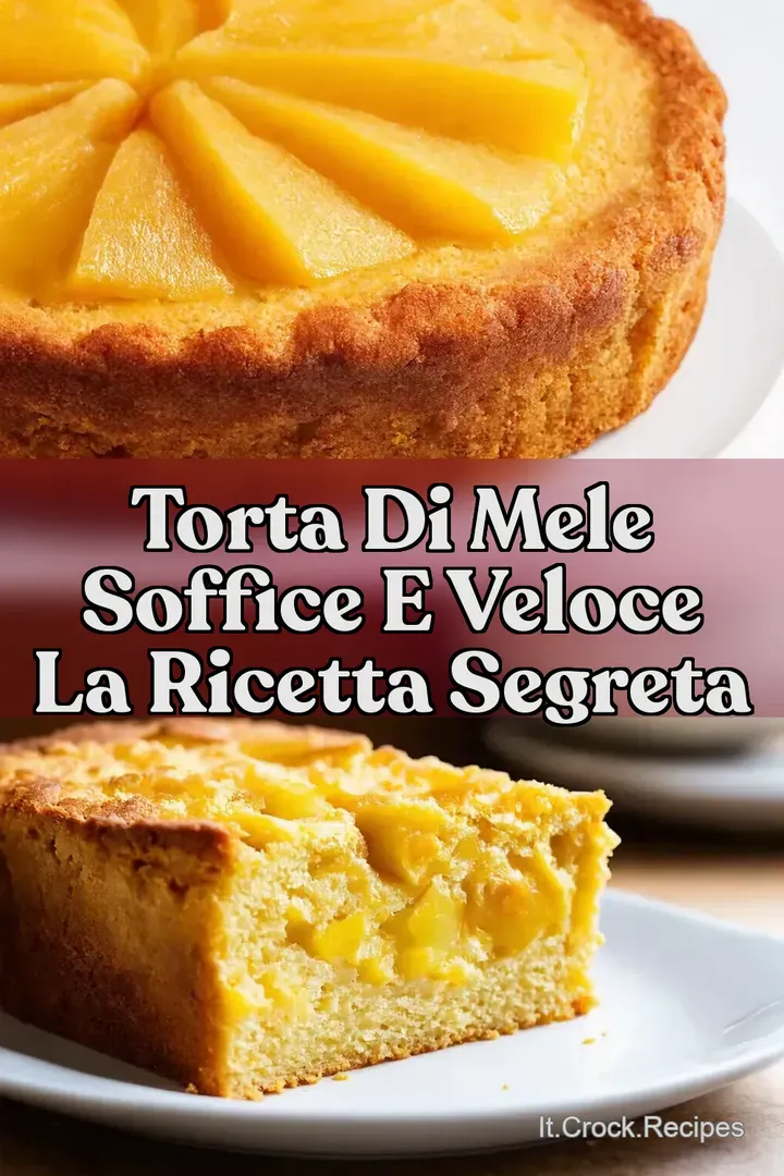 Torta di Mele Soffice e Veloce La Ricetta Segreta