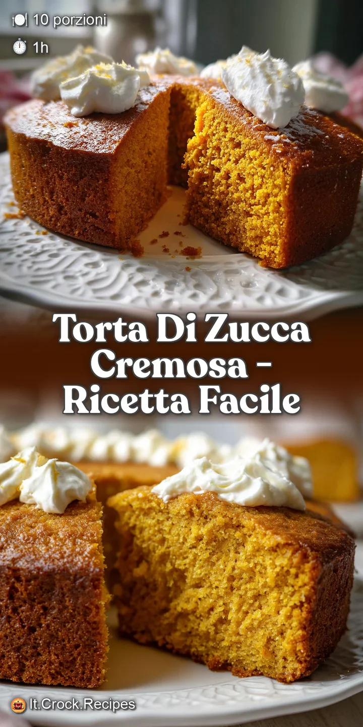 Close-up of the rich, moist crumb of a pumpkin cake. Orange hues mingle with brown spices, offering a tempting glimpse of ...