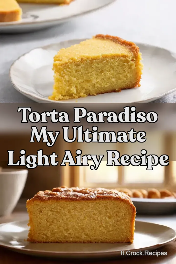 Torta Paradiso My Ultimate Light Airy Recipe