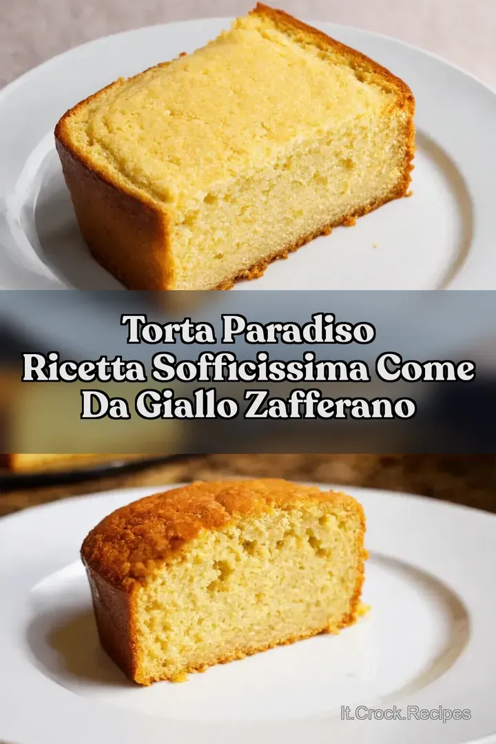 Torta Paradiso Ricetta Sofficissima come da Giallo Zafferano
