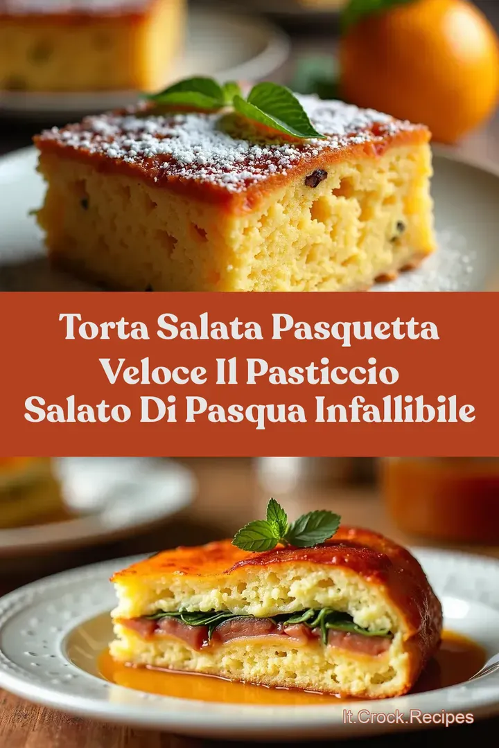 Torta Salata Pasquetta Veloce Il Pasticcio Salato di Pasqua Infallibile