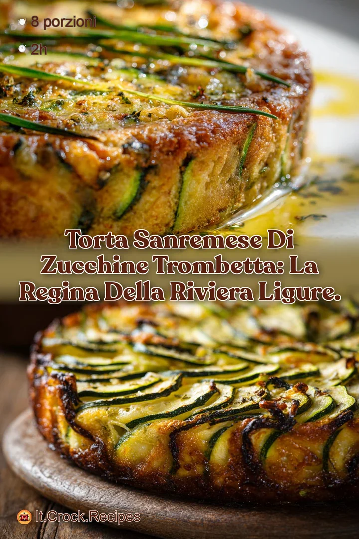 Torta sanremese di zucchine trombetta: la Regina della Riviera Ligure.