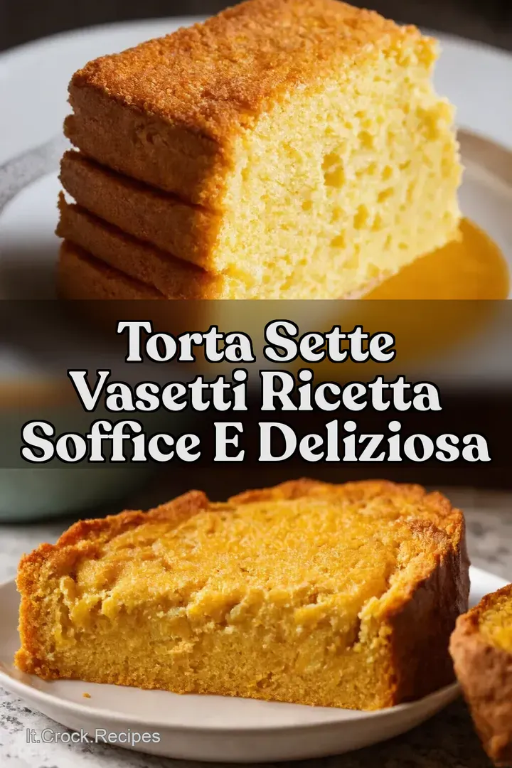 Torta Sette Vasetti Ricetta Soffice e Deliziosa