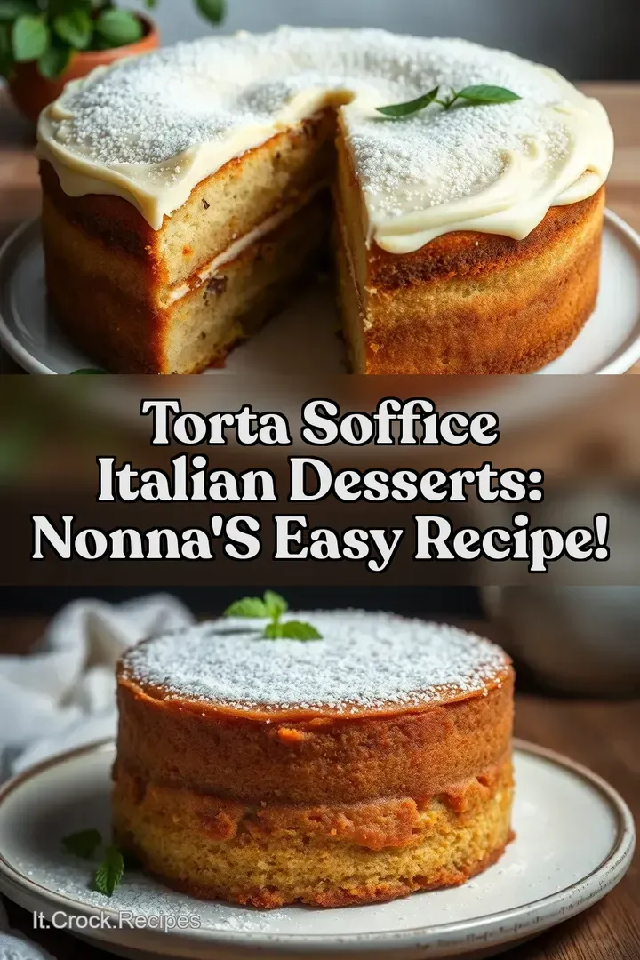 Torta Soffice Italian Desserts: Nonna s Easy Recipe!