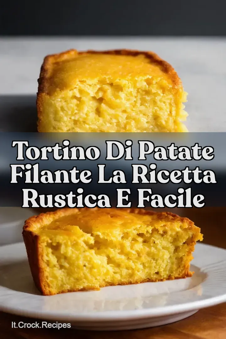 Tortino di Patate Filante la Ricetta Rustica e Facile