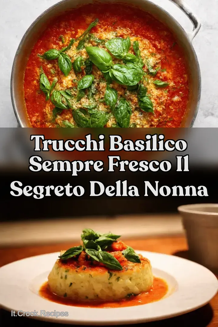 Trucchi Basilico Sempre Fresco Il Segreto della Nonna