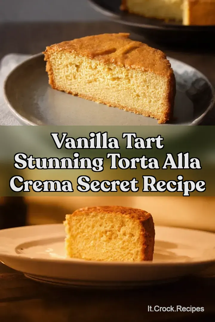 Vanilla Tart Stunning Torta alla Crema Secret Recipe