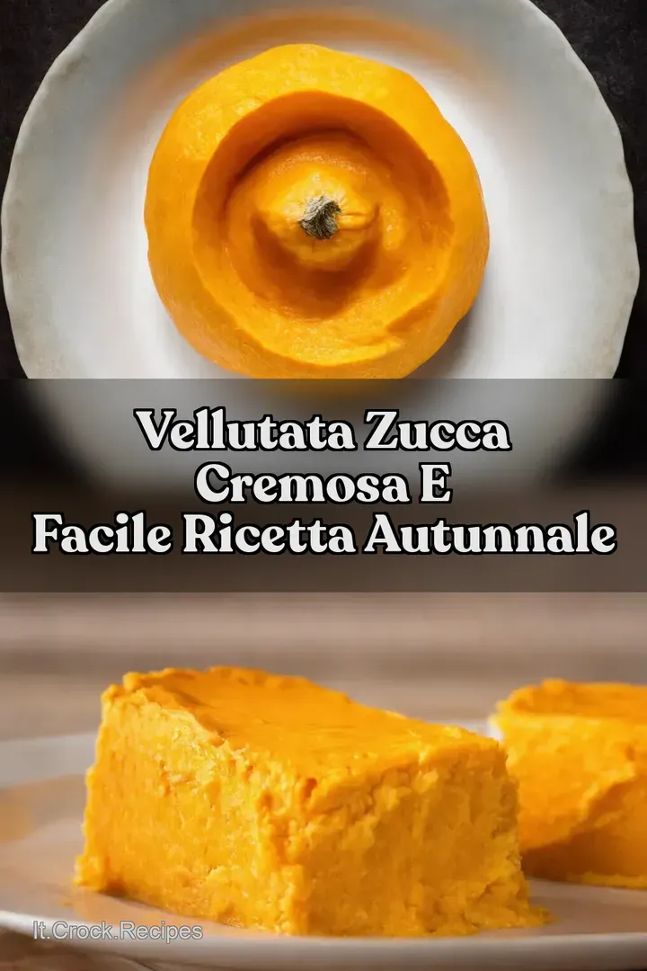 Vellutata Zucca Cremosa e Facile Ricetta Autunnale