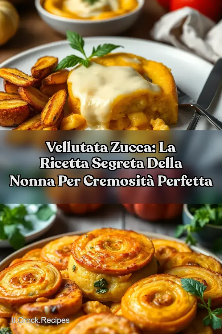 Vellutata Zucca: La Ricetta Segreta della Nonna per Cremosit&agrave; Perfetta